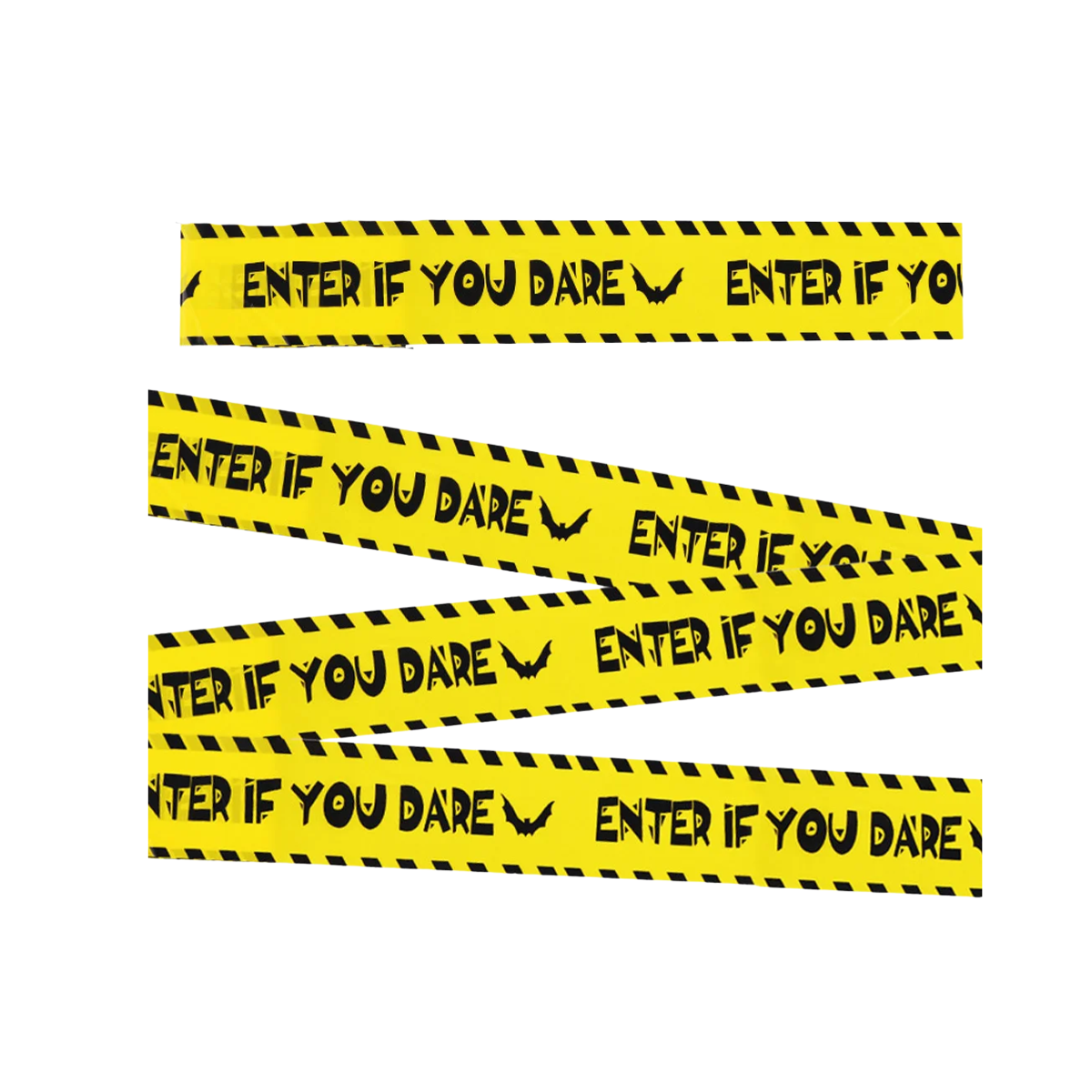 HORROR WARNING TAPE DECOR
