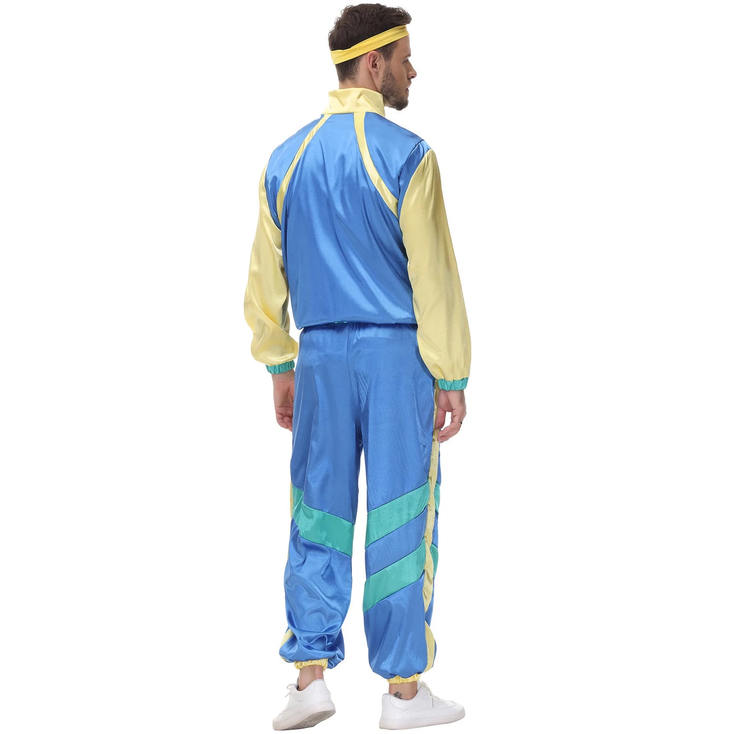 Men Retro Disco Dance Costume
