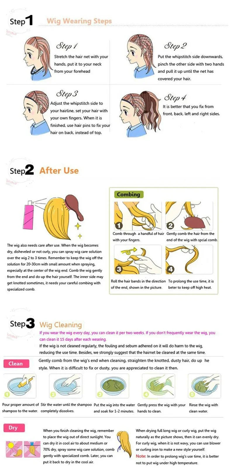 LYDIA DEETZ COSTUME WIG