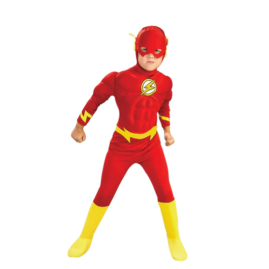 KIDS FLASH MAN COSTUME