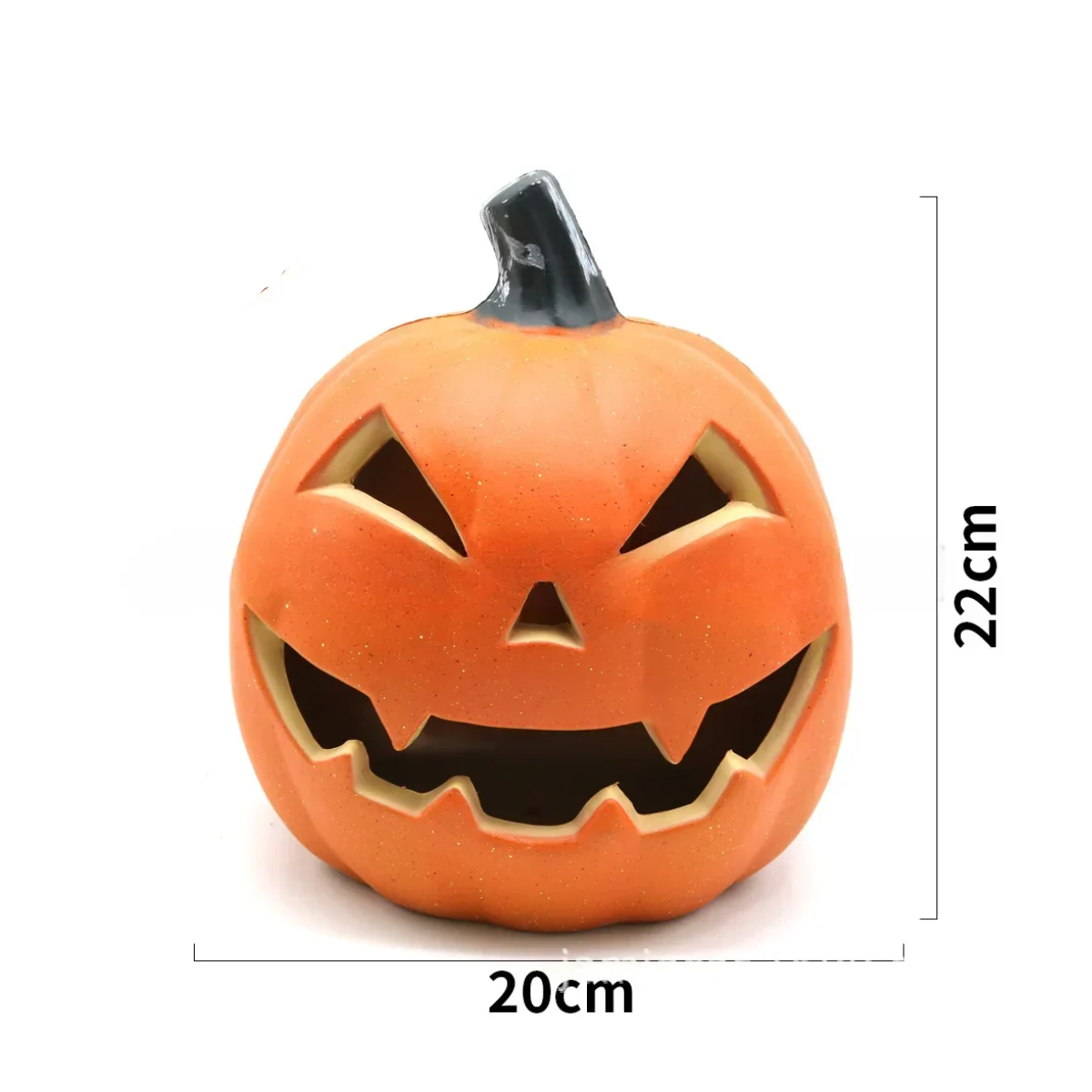 PUMPKIN LED LAMP LANTERN DECOR B