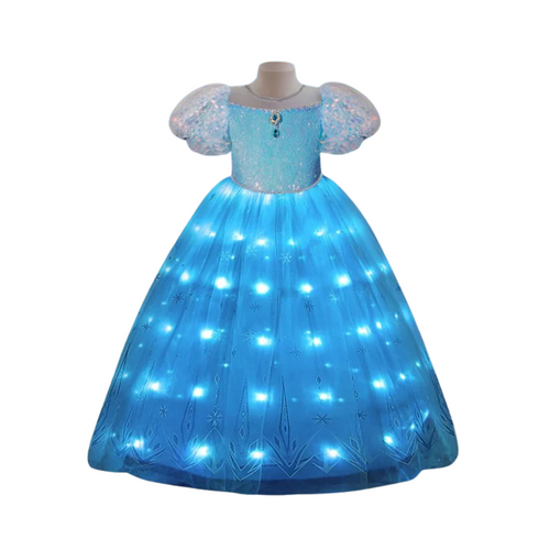 LIGHT UP PRINCESS ELSA COSTUME