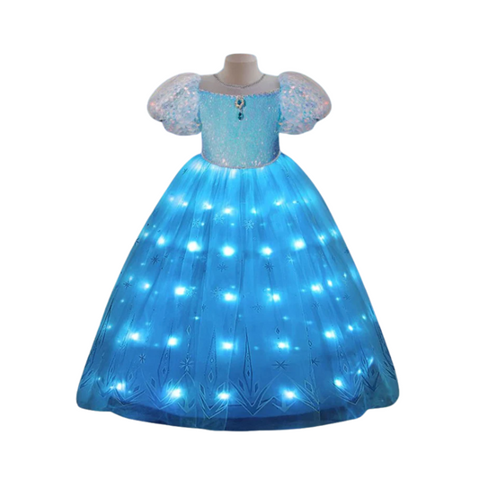 LIGHT UP PRINCESS ELSA COSTUME