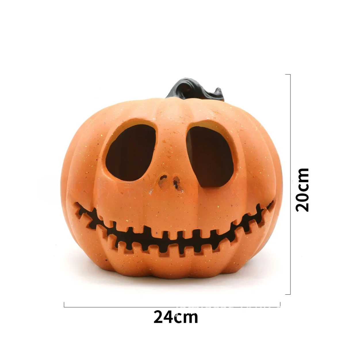 PUMPKIN LED LAMP LANTERN DECOR E