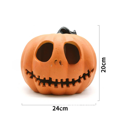 PUMPKIN LED LAMP LANTERN DECOR E