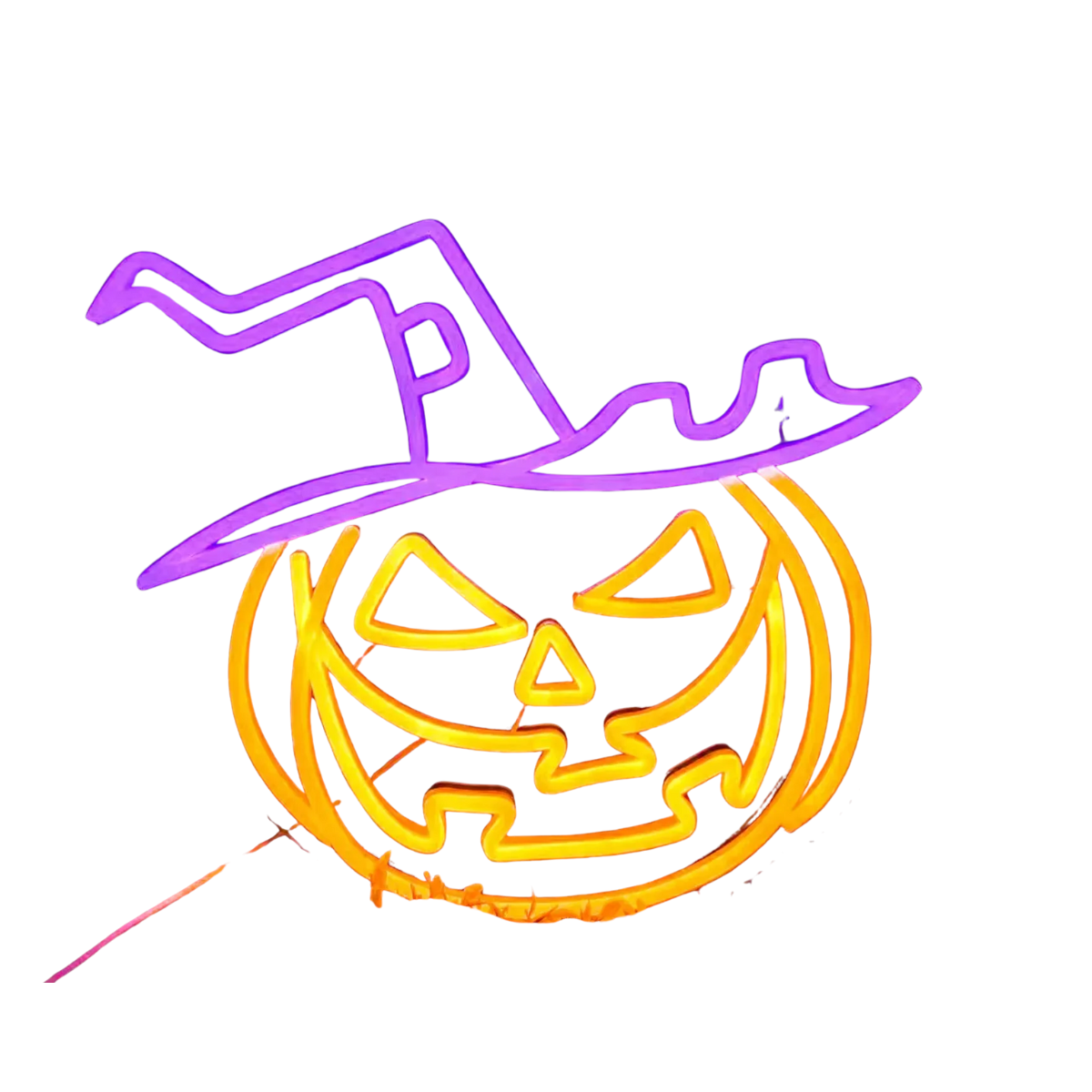 PUMPKIN NEON SIGN DECOR