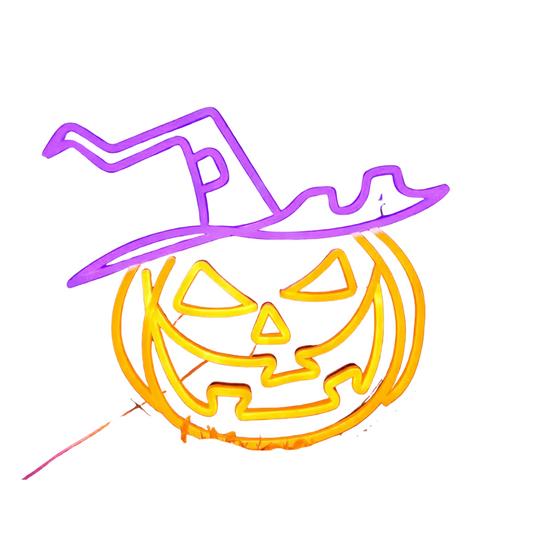 PUMPKIN NEON SIGN DECOR