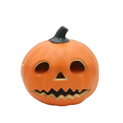 PUMPKIN LED LAMP LANTERN DECOR C