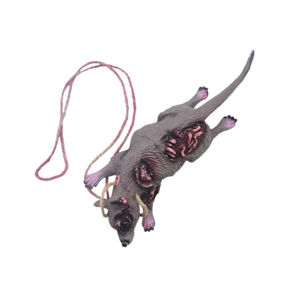 FAKE DEAD MOUSE BAT BLOODY HAND
