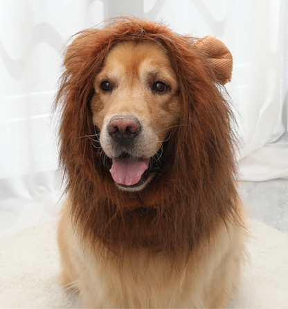 LION MANE PET COSTUME