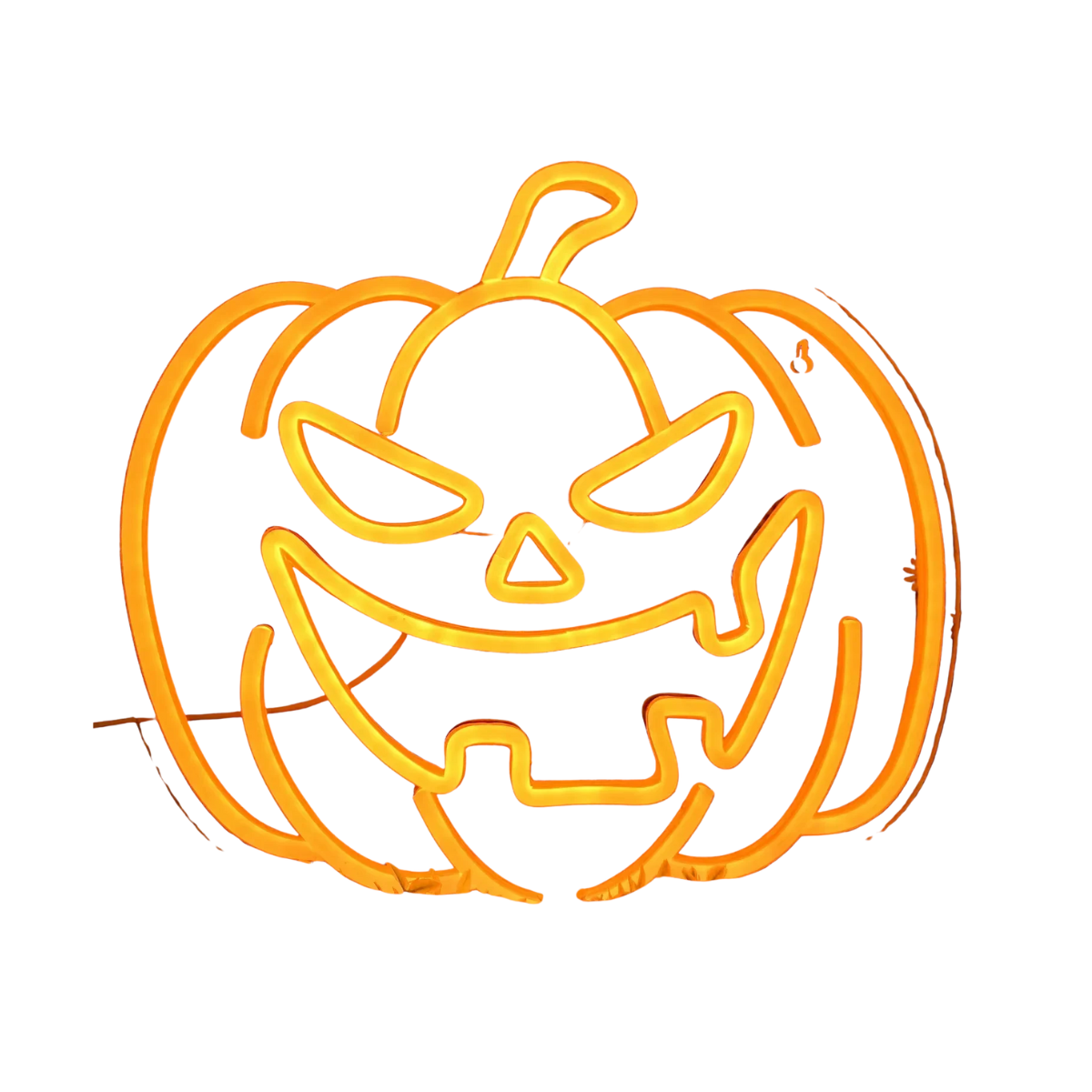 PUMPKIN NEON SIGN DECOR