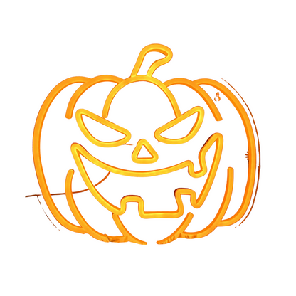 PUMPKIN NEON SIGN DECOR