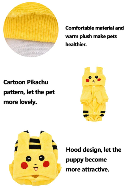 PIKACHU PET COSTUME