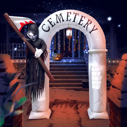 INFLATABLE OUTDOOR DECOR CEMETERY