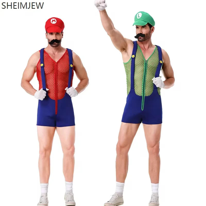 Plumber Brothers Sexy Costume