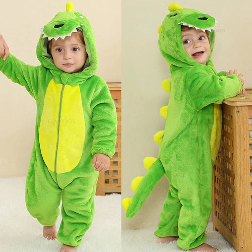 Baby Green Dinosaur Costume