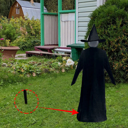 LIGHT UP & SOUND WITCHES DECOR