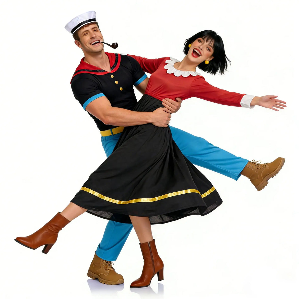 Couple Popeye Olive Oyl Costume
