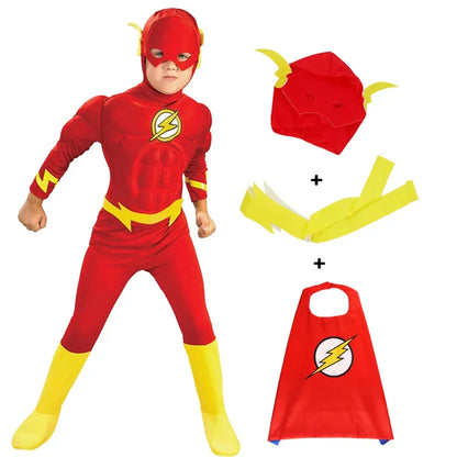 KIDS FLASH MAN COSTUME
