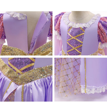 PRINCESS DRESS RAPUNZEL COSTUME