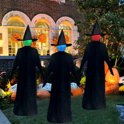 LIGHT UP & SOUND WITCHES DECOR