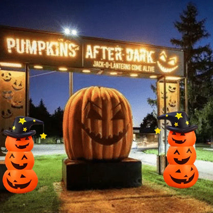 STANDING INFLATABLE PUMPKIN GHOST