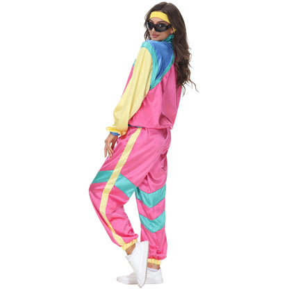 Couple Retro Disco Dance Costume