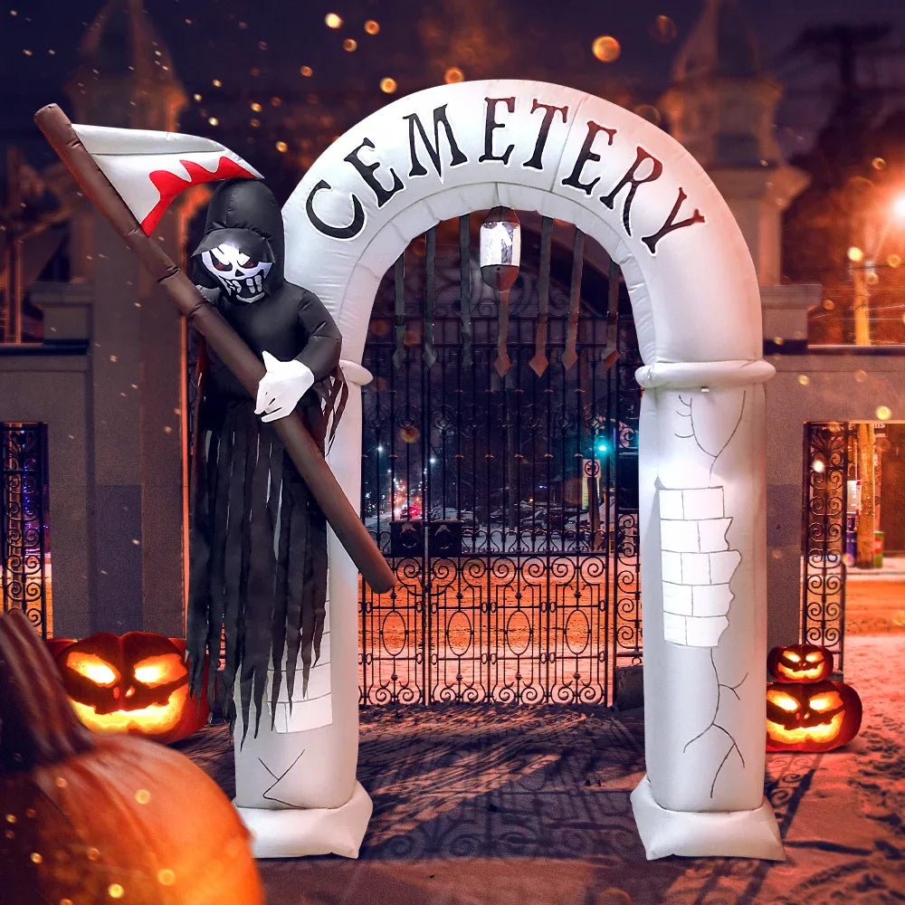 INFLATABLE OUTDOOR DECOR CEMETERY