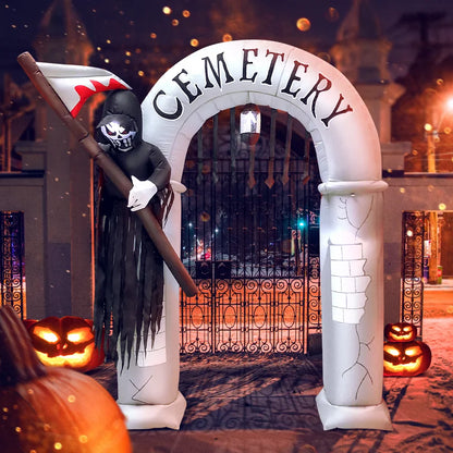 INFLATABLE OUTDOOR DECOR CEMETERY