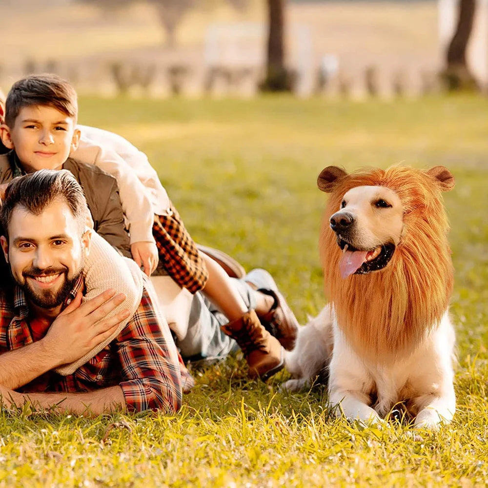 LION MANE PET COSTUME