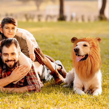 LION MANE PET COSTUME