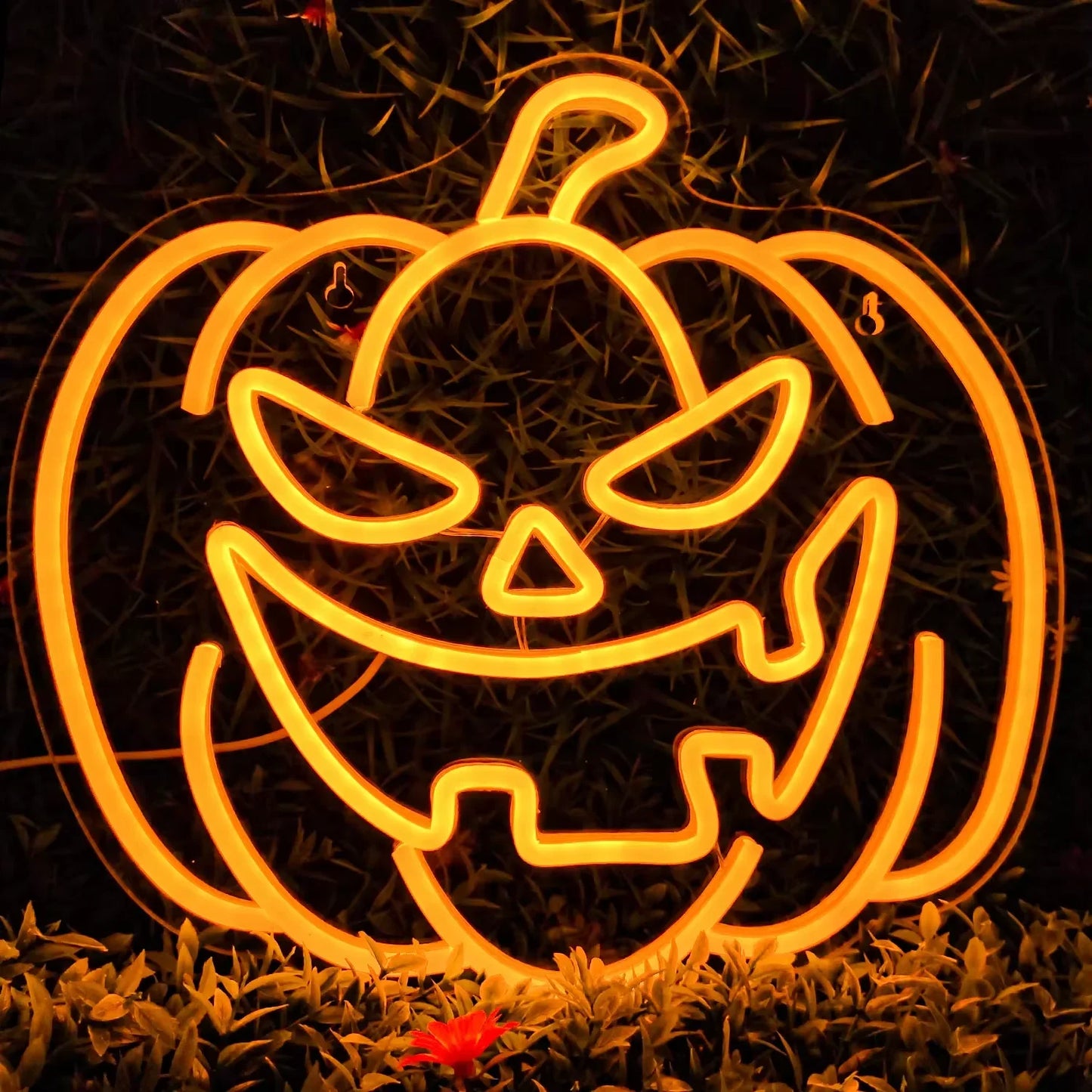 PUMPKIN NEON SIGN DECOR