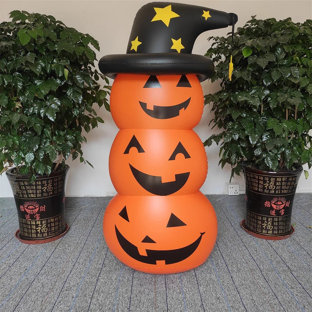 STANDING INFLATABLE PUMPKIN GHOST