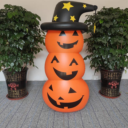STANDING INFLATABLE PUMPKIN GHOST