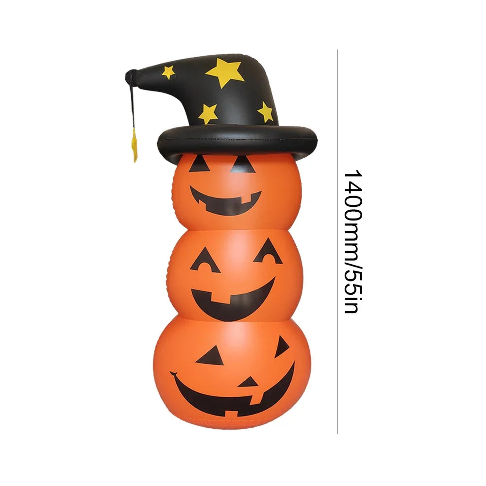 STANDING INFLATABLE PUMPKIN GHOST
