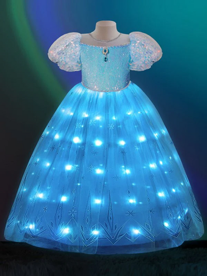 LIGHT UP PRINCESS ELSA COSTUME